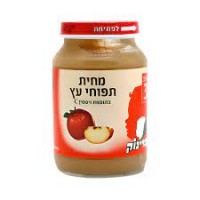 Яблучне дитяче пюре SHEVACH PRINOK Baby Food Apple без цукру, 190 г