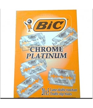 Набор лезвій для станка Bic Chrome Platinum, 100 шт. (70330701502)