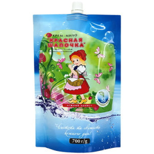 Крем-мило «Червона Шапочка» з D-пантенолом (дой-пак) 700 г (4820215053631)