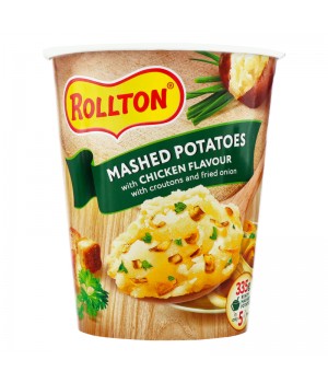  Пюре картофельное Rollton со вкусом ветчины и сыра 55 г