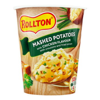 Пюре картофельное Rollton со вкусом курицы  55 г 
