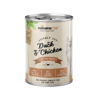 Консервы для взрослых котов Chicopee с уткой и курицей 400 г (4015598019170)