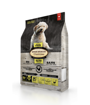 Сухий беззерновий корм для собак малих порід Oven-Baked Tradition Grain Free Adult Small Breed Chiken зі свіжим м'ясом курки 2.27 кг (669066098101