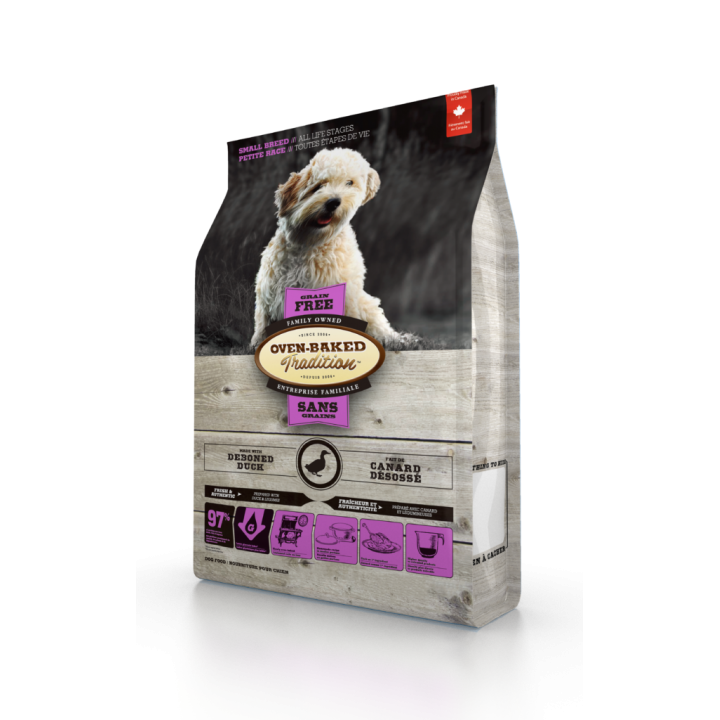 Сухий корм Bio Biscuit беззерновий Oven-Baked Tradition для собак малих порід зі свіжим м'ясом качки 1 кг (669066098231) 