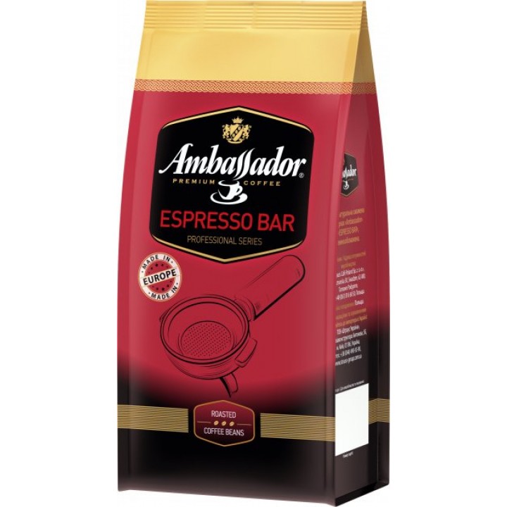 Кофе в зернах Ambassador Espresso Bar 1 кг (4051146001051)