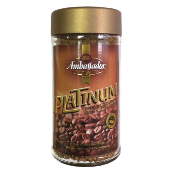 Кофе растворимый Ambassador Platinum стекло/банка 95г (8719325224689)