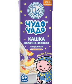Каша Чудо-Чадо молочно-злаковая с персиком 200 мл (4820016254022)