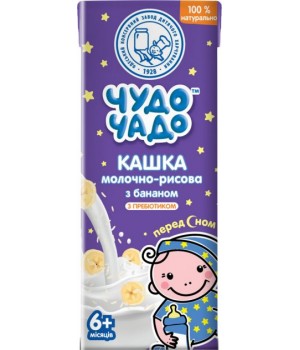 Каша Чудо-Чадо молочно-рисовая с бананом 200 мл (4820016254039)