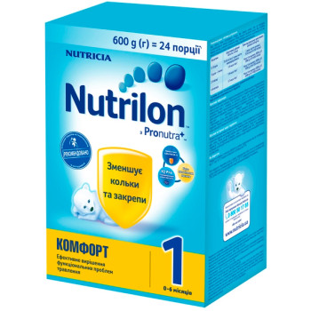Сухая смесь Nutrilon Комфорт 1 600 г (5900852038518)