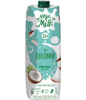 Напій Vega Milk рисово-кокосовий ультрапастеризований 950 мл (4820192263313)