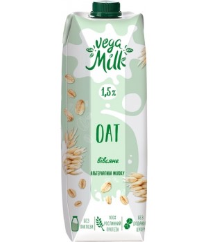 Напій Vega Milk вівсяний ультрапастеризований 950 мл (4820192262040)