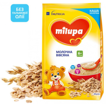 Каша Milupa молочная овсяная 210 г (5900852931147)