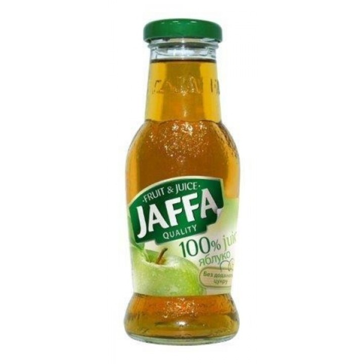 Сок Jaffa Яблочный осветленный 0,25л (4820003685600)