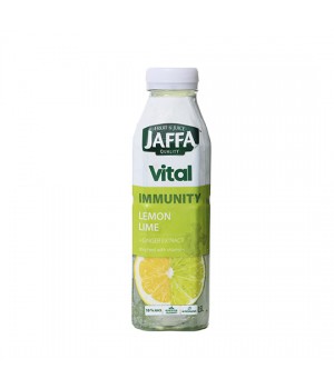 Напиток Jaffa Vital Immunity Лимон и лайм с экстрактом имбиря 0.5 л (4820192260480)