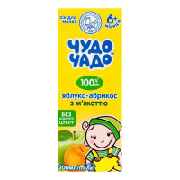 Сок Чудо-Чадо Яблоко-Абрикос 200 мл (4820016254695)