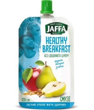 Смузі Jaffa Healthy Breakfast Груша-яблуко-злаки 120 г (4820192260282)