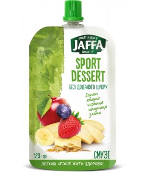 Смузи Jaffa Healthy Breakfast Банан-яблоко-черника-клубника-злаки 120 г (4820192260305)