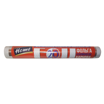 Фольга HOME алюминиевая 20 м (4750244430021)