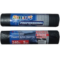 Пакети для сміття SMART PRO 240л/10шт. (4820244430359)