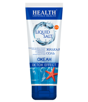 Рідка морська сіль-гель "Crystals Health" для тіла Океан 200мл (4820106490392)
