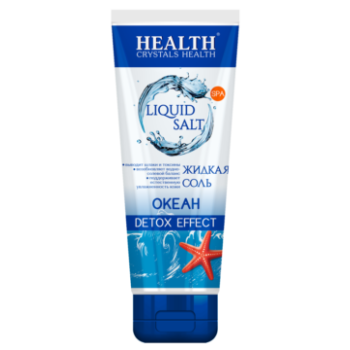 Жидкая морская соль-гель "Crystals Health"  для тела Океан 200мл (4820106490392)