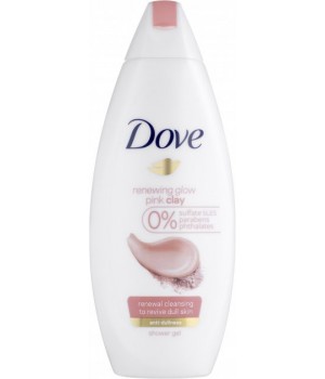 Крем-гель для душа Dove Восстановление с розовой глиной 250 мл (8717163684863)