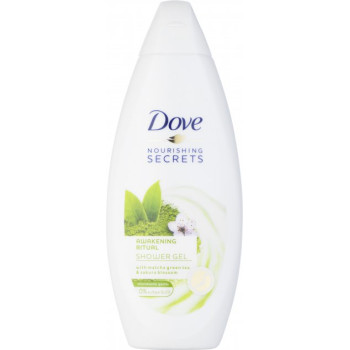 Крем-гель для душа Dove Ритуал красоты Пробуждение с матчей и цветами сакуры 250 мл (8717163687758) 