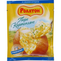 Пюре картопляне Rollton зі смаком вершків 37г 