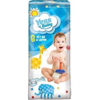 Подгузники Yess Baby Jumbo X Large 16 + кг 36шт.