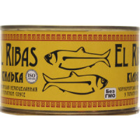 Кілька чорноморська в томатному соусі EL RIBAS №5 240г (4820143190170)