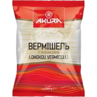 Вермішель Akura із зелених бобів 300 г (4820178461818) 