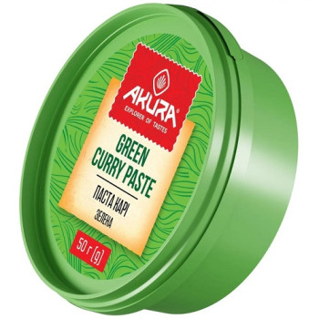Паста Карри зеленая AKURA, 50 г (4820178464277)