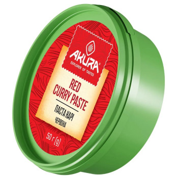 Паста Карри красная AKURA, 50 г (4820178464314)