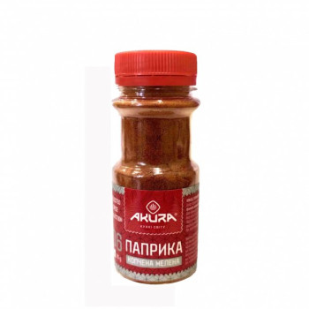 Паприка AKURA, молотая копченая в баночке 70 г (4820178462501)