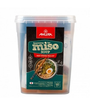 Набор ингредиентов для приготовления Мисо Супа AKURA 180 г  (4820178462372)