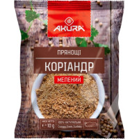 Пряность  AKURA Кориандр молотый 10 г (4820178462297)