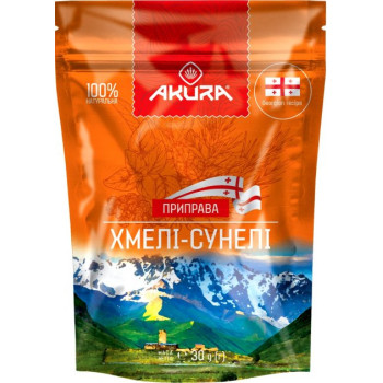 Приправа хмели-сунели AKURA, 30 г (4820178462044)