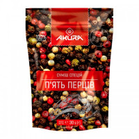 Приправа Akura смесь перцев горошком 30 г (4820178462228)