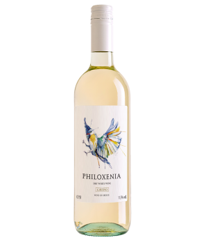 Вино PHILOXENIA виноградне біле сухе 0,75л 11,5% (5201015015163)