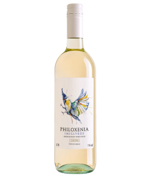 Вино PHILOXENIA виноградне  біле напівсолодке 0,75л 11,5% (5201015015200) 