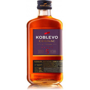 Бренді Коблево 5* 0.25 л 40% (4820182220104)