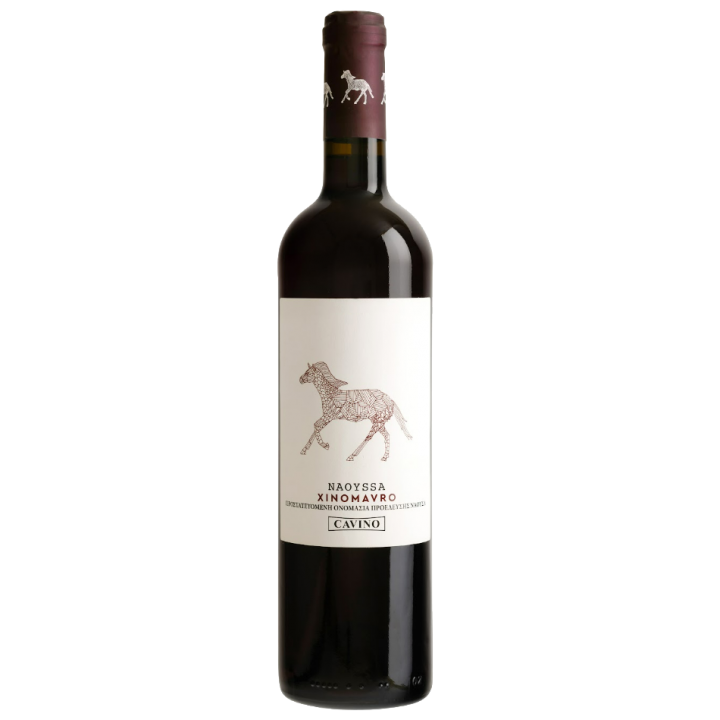 Вино CAVINO НАУСА КСІНОМАВРО червоне сухе 0,75л 11,5% (5201015012315) 