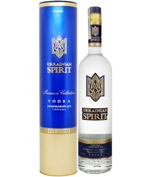 Водка Ukrainian Spirit в тубусе 0,7л (4820131391862)