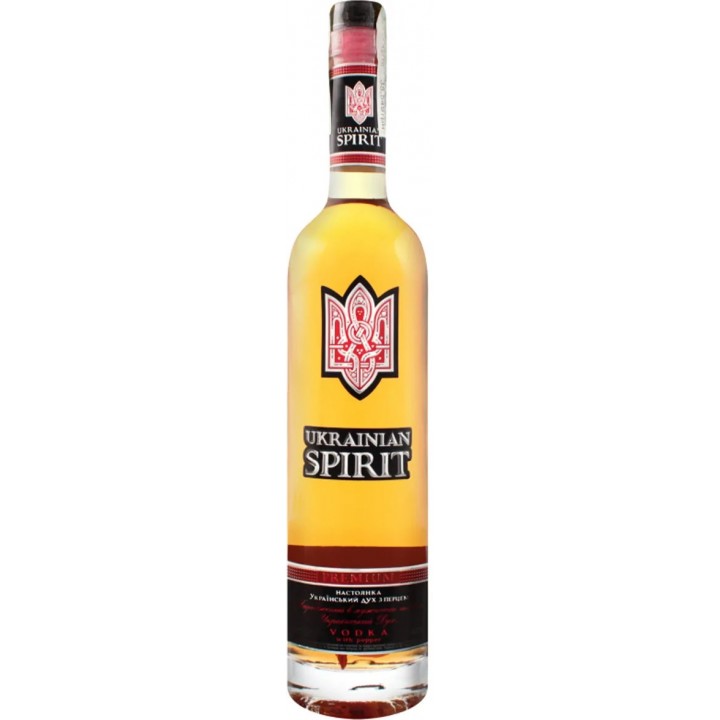 Настойка Ukrainian Spirit с Перцем 40% 0.5 л (4820131391671) 