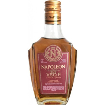 Коньяк Украины ординарный 4 звездочки (V.S.O.P.), ТМ "NAPOLEON Charles Lous", 0.25л*30шт. 40° (4820136353117)