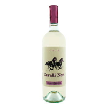Вино Cavalli Neri Bianco Italiano Semi-Dolce біле напівсолодке 0.75 л 12% (8027603005043) 