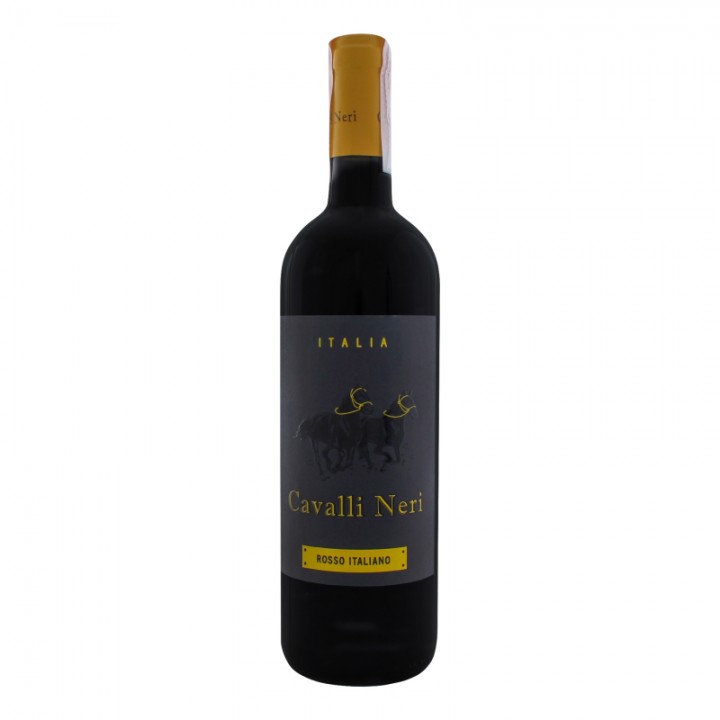 Вино Cavalli Neri Rosso Italiano красное сухое 0.75 л 12% (8027603004725) 