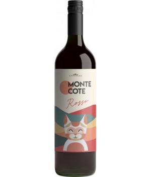 Вино Monte Cote Rosso червоне напівсолодке 0,75 л (4820238710351)