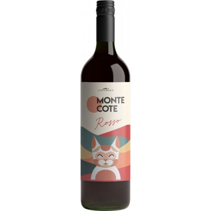 Вино Monte Cote Rosso червоне напівсолодке 0,75 л (4820238710351)