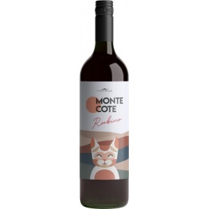 Вино Monte Cote Rubino червоне сухе 0,75 л (4820238710368)